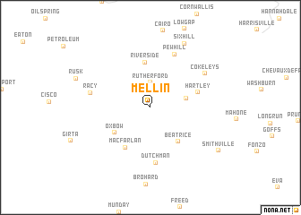 map of Mellin