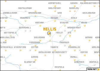 map of Mellis