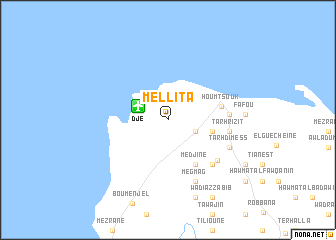 map of Mellita