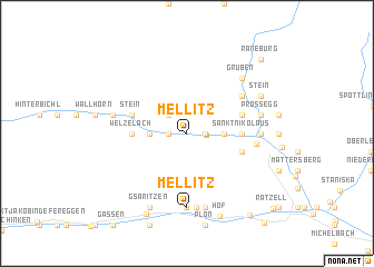 map of Mellitz