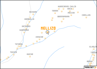 map of Mellizo