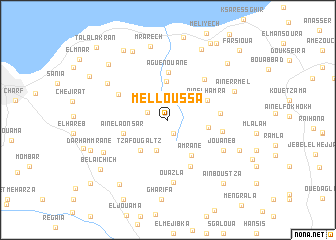 map of Melloussa