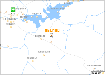 map of Melmad