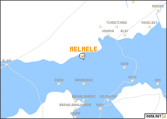 map of Melméle