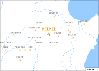 map of Melmel