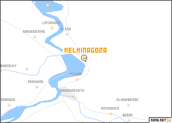 map of Mel\