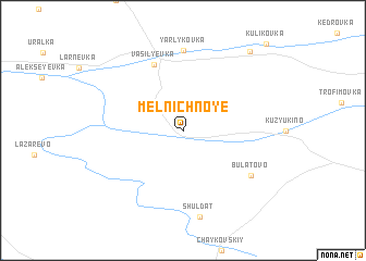 map of Mel\