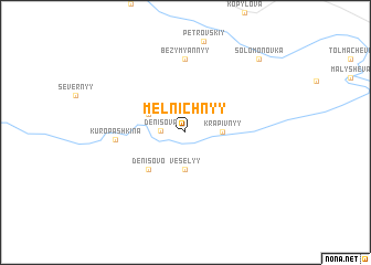 map of Mel\