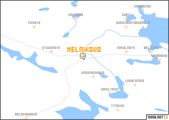 map of Mel\