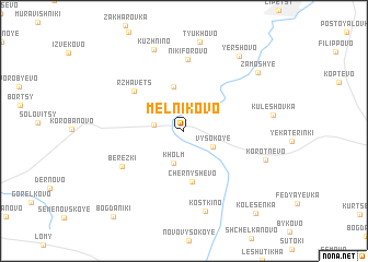 map of Mel\