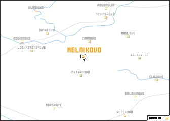 map of Mel\