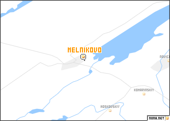 map of Mel\