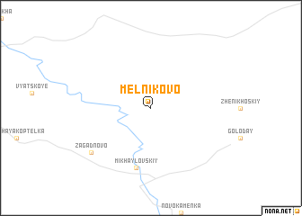 map of Mel\