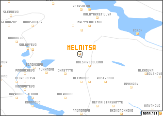 map of Mel\