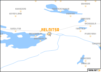 map of Mel\