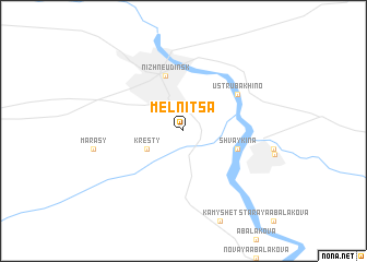 map of Mel\