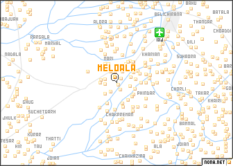 map of Meloāla