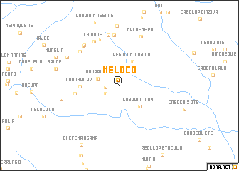 map of Meloco