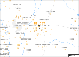 map of Melody