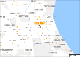 map of Melody