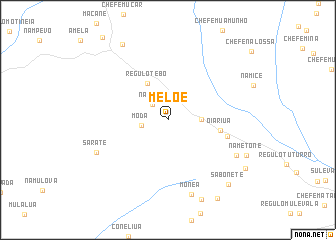 map of Melôe