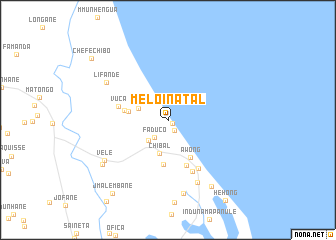 map of Meloi Natal