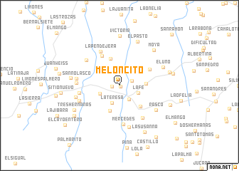 map of Meloncito