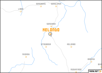 map of Mélondo