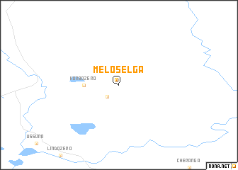 map of Melosel\