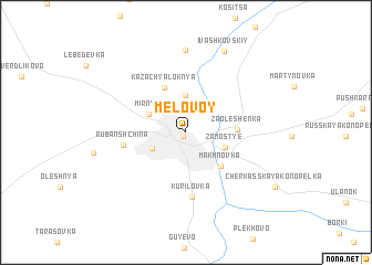 map of Melovoy