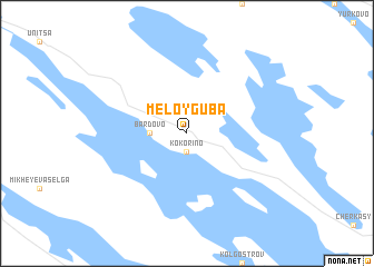 map of Meloyguba