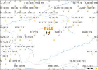 map of Melo