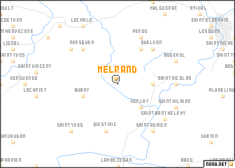 map of Melrand