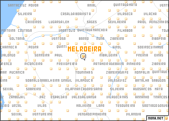 map of Melroeira