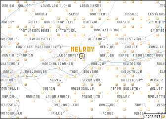 map of Melroy