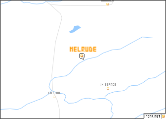 map of Melrude