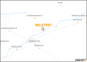 map of Mel\