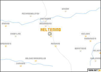 map of Mel\