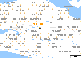 map of Meltofte