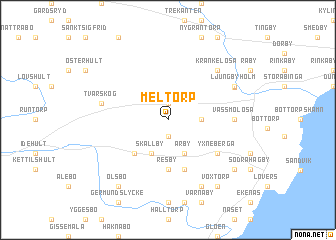 map of Meltorp