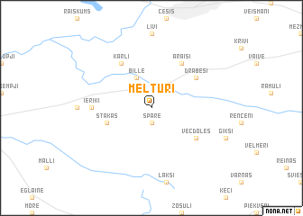 map of Melturi