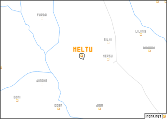 map of Meltʼu