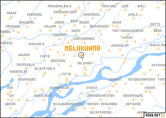 map of Melu Kuhna