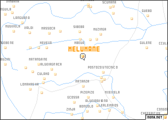 map of Melumane