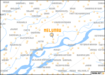 map of Melu Nau