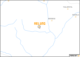 map of Melung