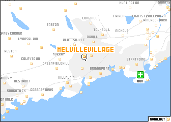 map of Melville Village