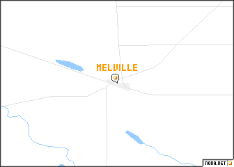 map of Melville