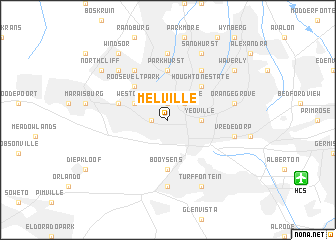 map of Melville