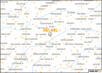 map of Melwāl
